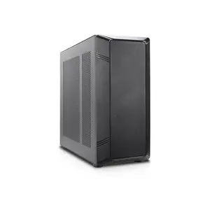 Rosewill Helium NAS Black ATX Mid Tower Computer Case, Mesh Panel, 4x 140mm PWM Fan, Ideal for DIY NAS, media servers, or small business applications