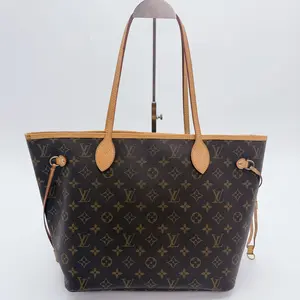 Pre-owned Louis Vuitton canvas Tote Bags Monogram Neverfull MM
