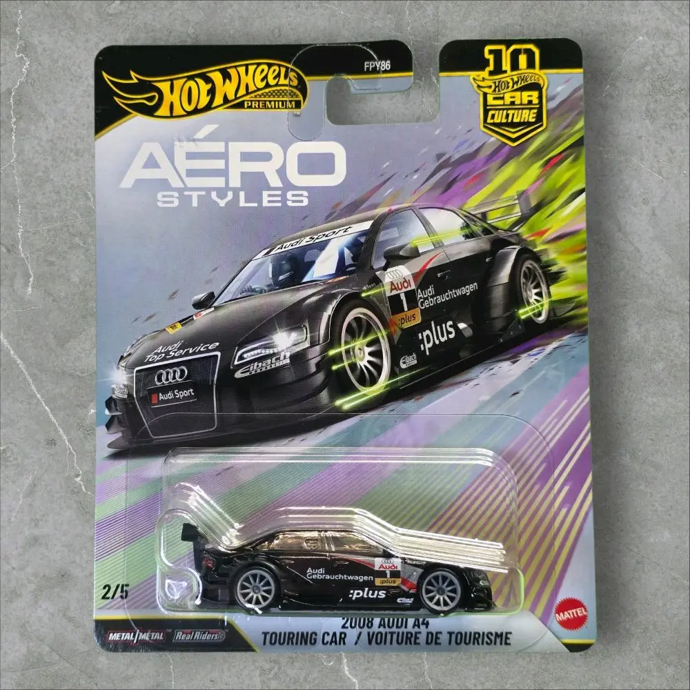 Hot Wheels Premium Car Culture: Aero Styles - 2008 Audi A4 Touring Car (2/5) Real Riders