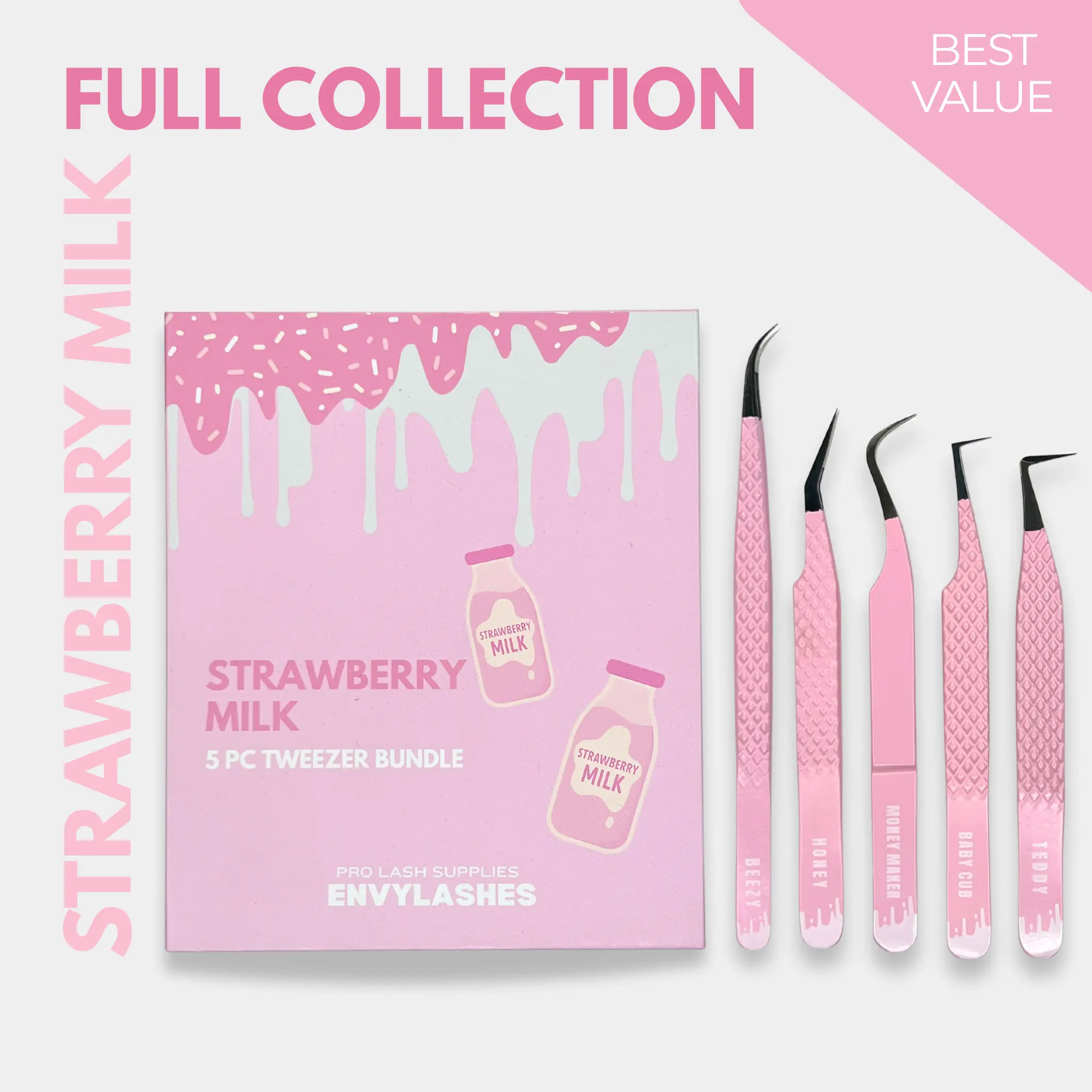 Strawberry Milk - Tweezer Collection