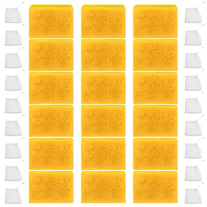 Lemon Turmeric & Kojic Acid Brightening Soap, Dark Spot Remover Turmeric Face and Body Soap, Kojic Face and Body Soap
