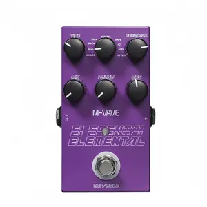 Electric Guitar Delay Effect Pedal, Digital Delay Board, 3000ms Long Delay, Stereo Output, 9 Modes, 24-Bit Audio Quality