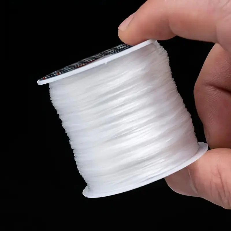 Elastic String for Jewelry Making, Beading Making, DIY Craft Supplies, Stretchy Cord for Bracelets & Accessories, Durable Material for Creative Projects, Handmade Beading Material