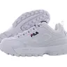 Fila Disruptor II Premium Men's Classic High-Top Sneaker Trainer - Closed Design, Basic Minimalist Solid Streetwear Shoes, Men's Shoes, Sporty for Active Routines, Street-bold Look, Standard Sizes