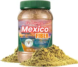 {2 PACK}New Packaging! Same Viral Formula - La Original Fibra de Mexico Daily Fiber 300g (10.5oz) - All-Natural Fiber Blend with Wheat Bran, Maguey, and Cocoa – Perfect Mix for Food & Smoothies