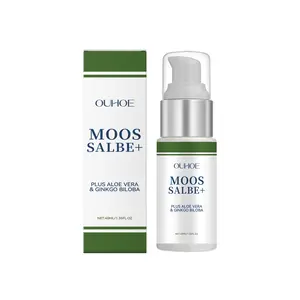 OUHOE Resurrection Moss Aloe Vera Anti-Aging Face Lotion, Firming Hydrating Antioxidant Facial Milk, Gentle Soothing Repair For Sensitive Skin