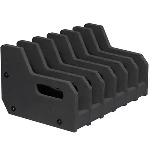 Foam Pistol Rack - Compatible with gun safe shelves, pistol holders, revolver stands, and pistol brackets. An accessory for pistol storage in a gun safe