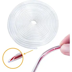 Eytool Clear Car Door Edge Protectors, Rubber Edge Trim Seal Protector with U Shape Car Protection Door Edge Guard Fit for Most Car (Clear, 16FT)