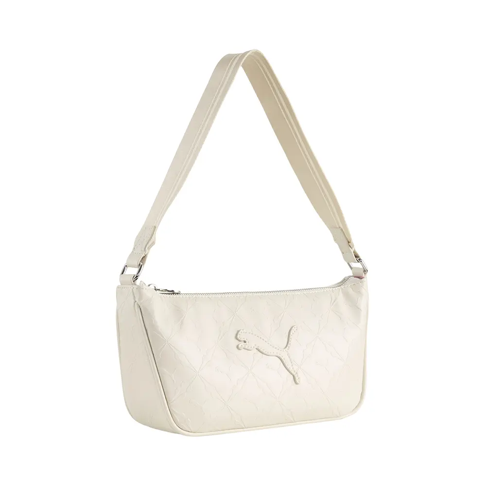 PUMA Womens Sense Long Shoulder  Casual - White