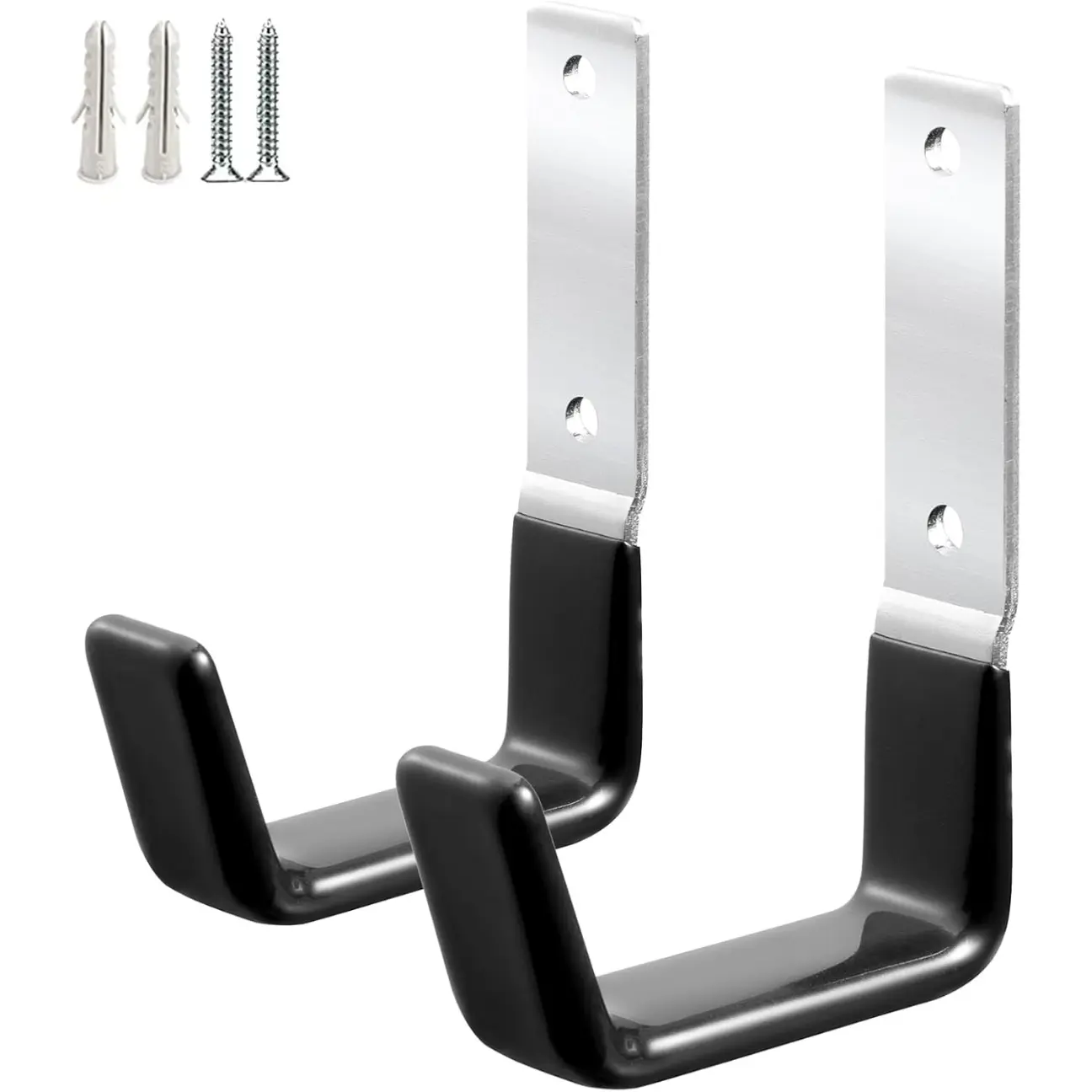 Heavy Duty Steel Garage Hooks,Garage Storage Utility Hooks,Anti-Slip Garage Hooks,Garage Garden Tool Organizer