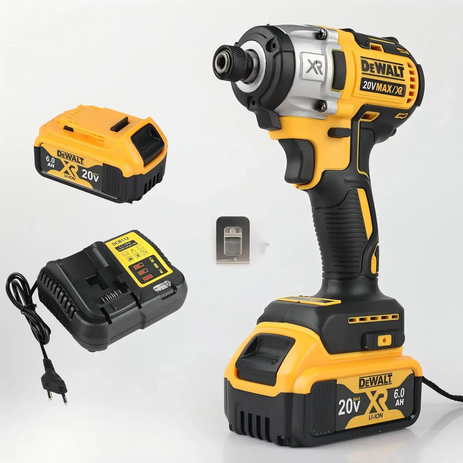 Dewalt DCD887 Brushless Impact Driver, 20V Battery-Powered Cordless Power Tool, 205N-m Wireless Drill for Hand Tools & Hardware Tasks