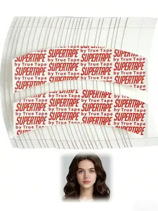 Double-Sided Wig Tape, Super Fixed Waterproof Lace Front Replacement Tape, Strong Adhesive Wig Tape, Hair Replacement Tape, Beauty Tool (white)