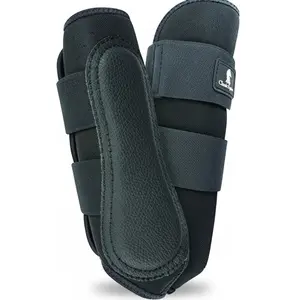 Classic Equine Air Wave EZ Wrap II Horse Boots - Splint & Tendon Protection - Leather Splint Pad - Multiple Sizes