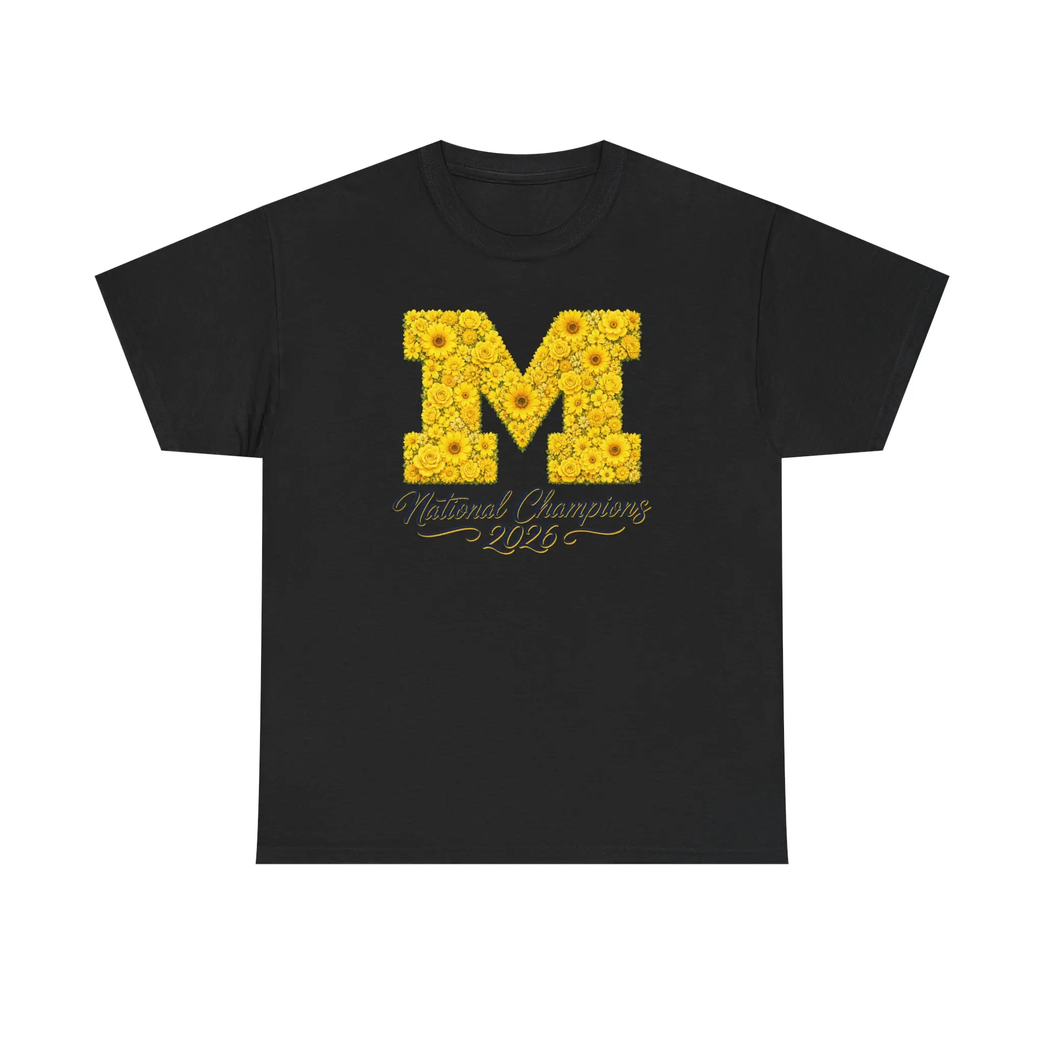 Michigan National Champions 2026 Basketball Girls Tee | Floral Women College Shirt