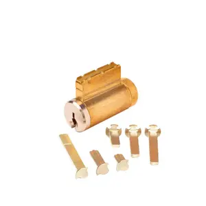 ILCO 15995 5-Pin Key-In-Knob (KIK) Door Lock Cylinder, Schlage C, KD, 26D, Satin Chrome, Grade 1, Solid Brass, Key-Included, for Interior/Exterior Doors
