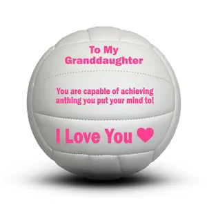 Custom To My Granddaughter Volleyball Gift, Personalized Volleyball