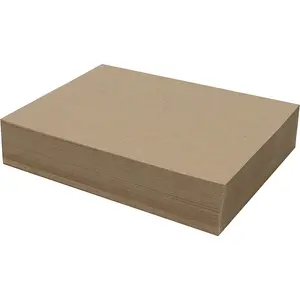 100 Chipboard Sheets 5 x 7 inch - 22pt (point) Light Weight Brown  Cardboard for Scrapbooking & Picture Frame Backing (.022 Caliper Thick) Paper Board |