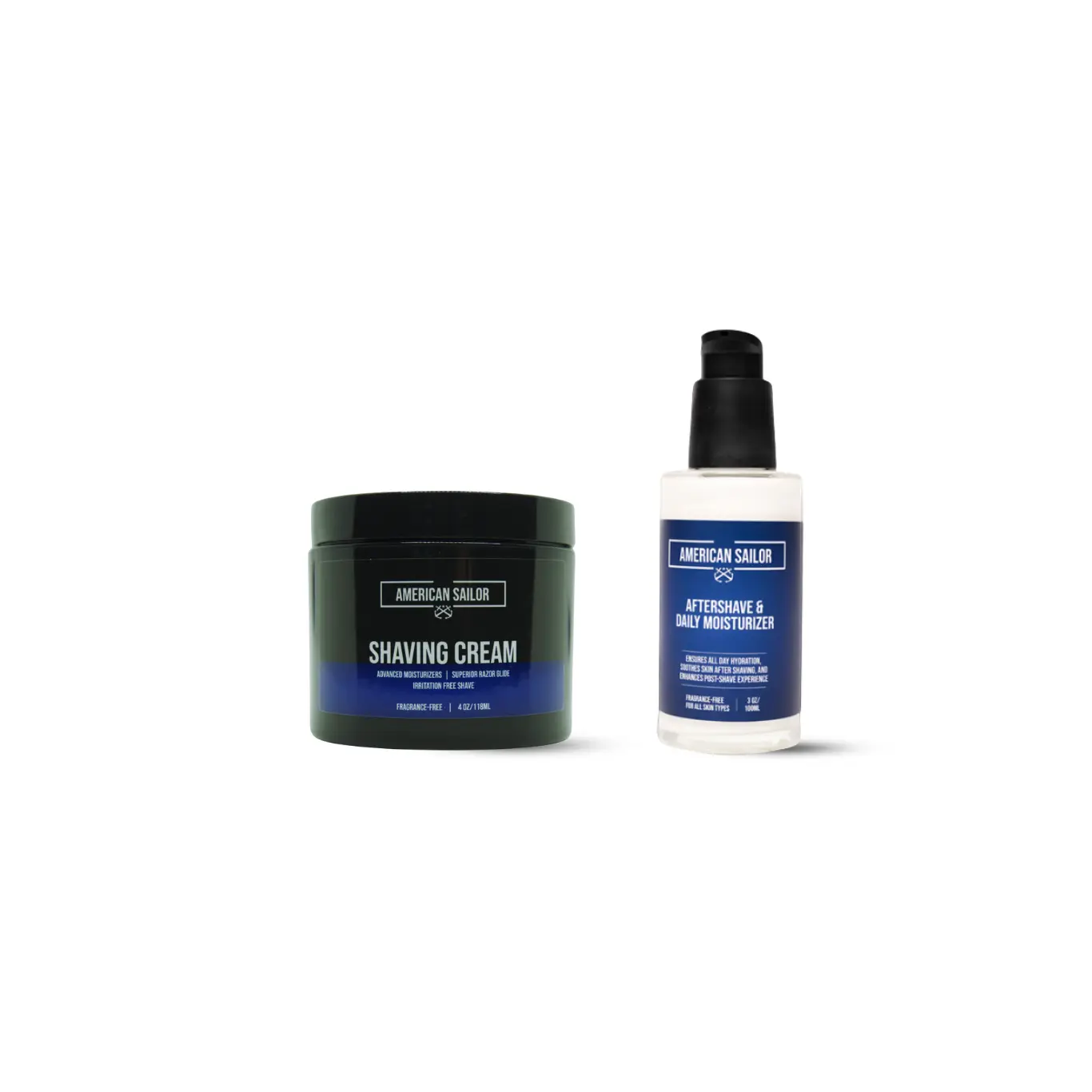 The Skin First Bundle — Shaving Cream & Aftershave