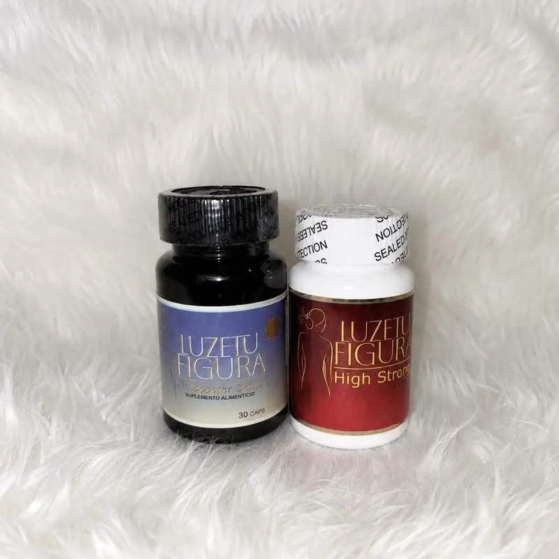 kit completo high strong  and fit booster detox