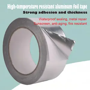 Aluminum Foil Tape, Insulation Adhesive Metal High Heavy Duty Tape, Ductwork, Dryer Vent