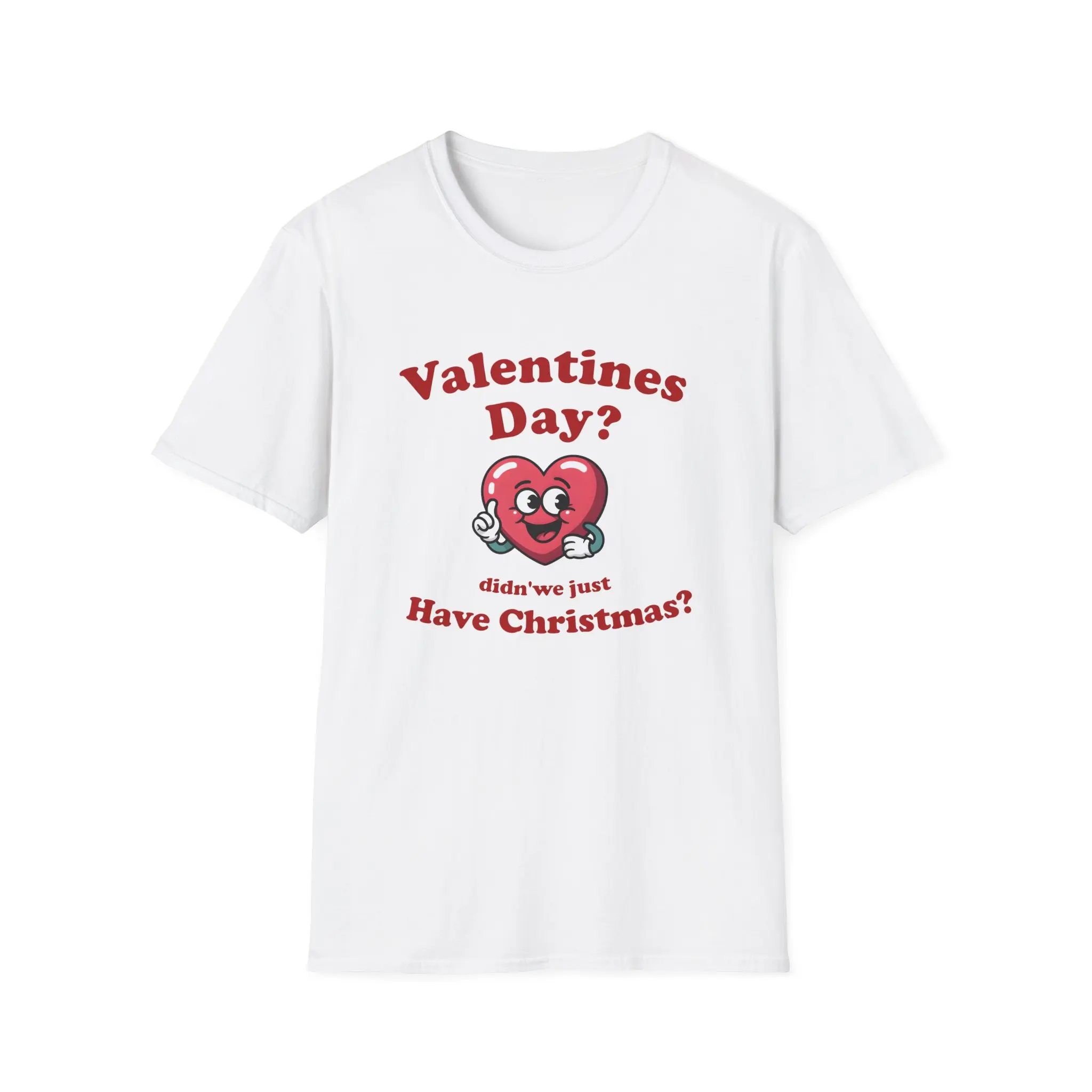 Gildan Softstyle® 64000 Valentine's Day Tee - Lightweight Cotton Unisex Fit, Ethically Made, Oeko-Tex Certified, Casual Comfort
