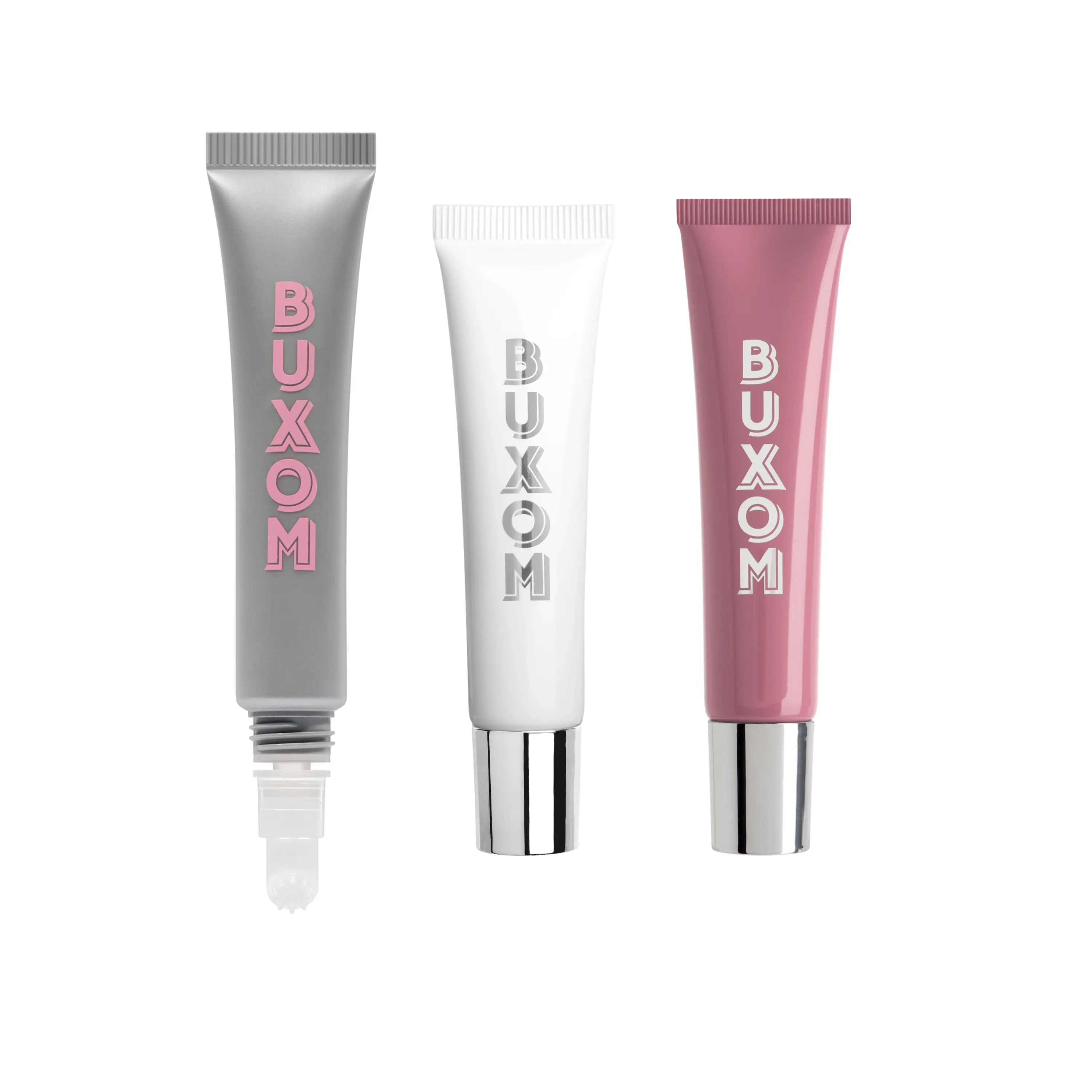 BUXOM Ultimate Plumping Treatment Lip Trio | Exfoliate, Hydrate & Tint for Fuller, Poutier Looking Lips