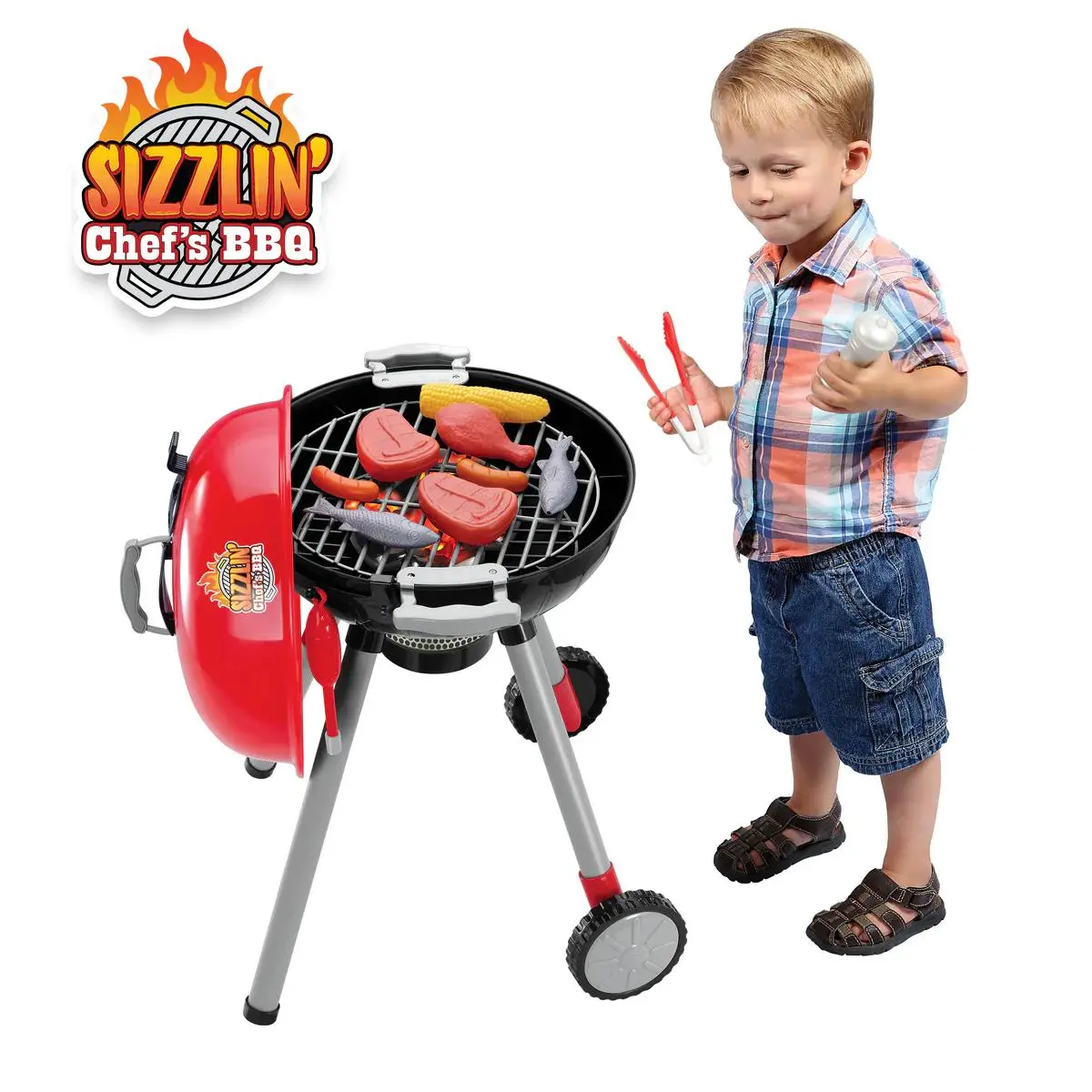 BBQ Grill Cooking Toy Playset 38pcs - Creative and social play BBQ Grill Cooking Toy Playset 38pcs - Creative and social play
