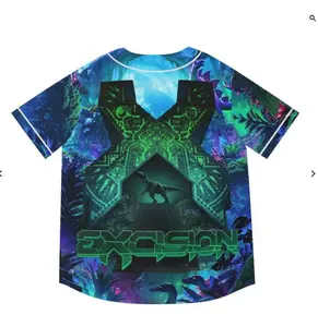 Lost Lands Jersey Lost Lands Merch, EDM Festival Family Gift, Unisex Breathable Men's Jersey, Lover Graphic Shirt, Gift For Baseball Fan EDM Electronics Music