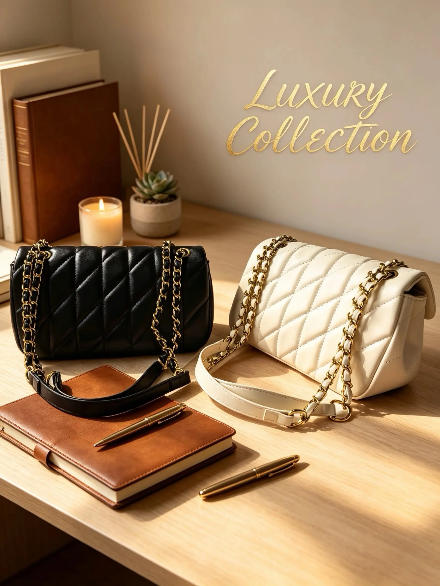 Women's Quilted Texture Shoulder Bag with Gold Chain Strap, Secure Lock, Crossbody Fit for Daily Carry - Trendy Small Leather Sports Shoe Bag for Party Use, Small Size