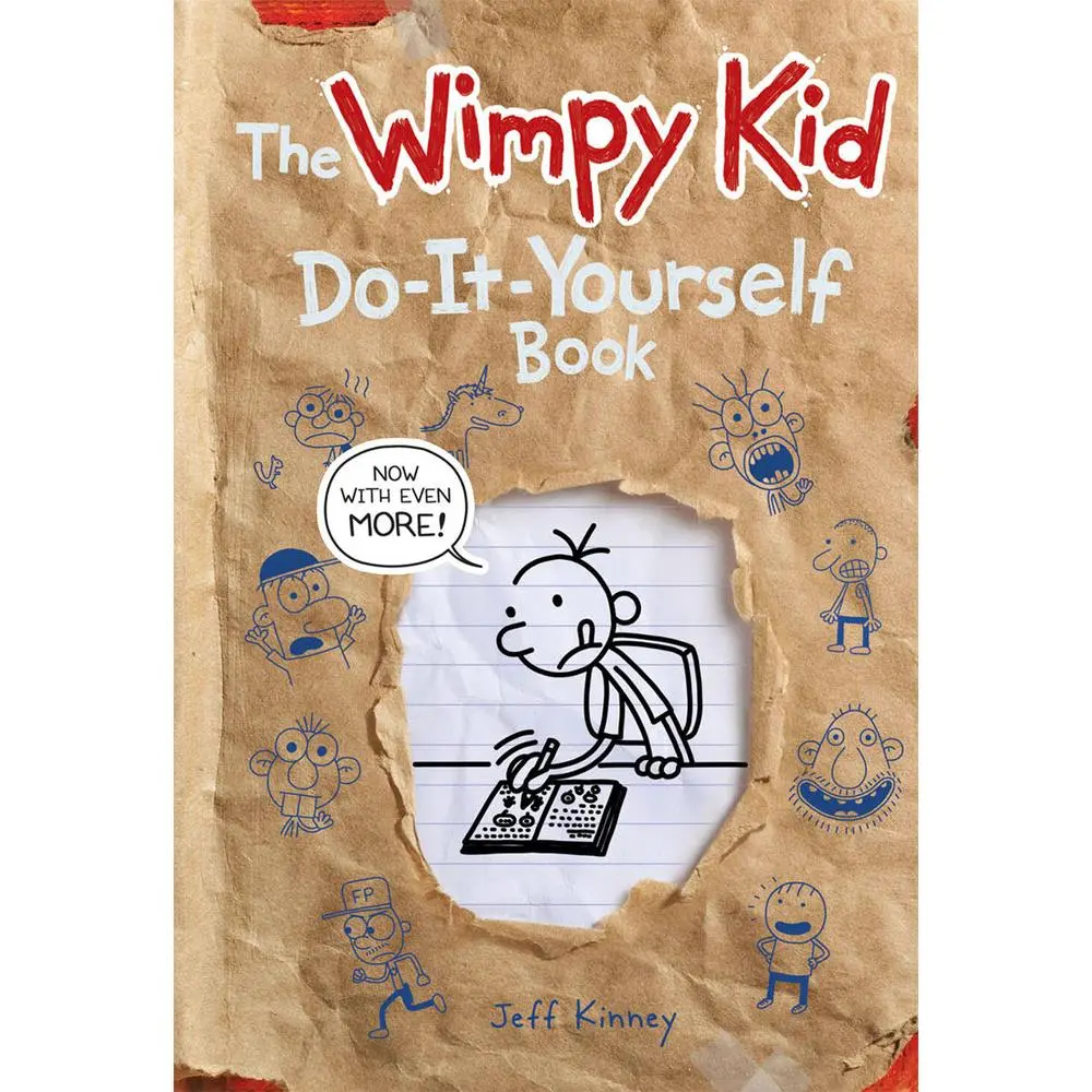 USED Book - The Wimpy Kid Do-It-Yourself Book: Revised and Expanded by Kinney, Jeff (Hardcover) - english