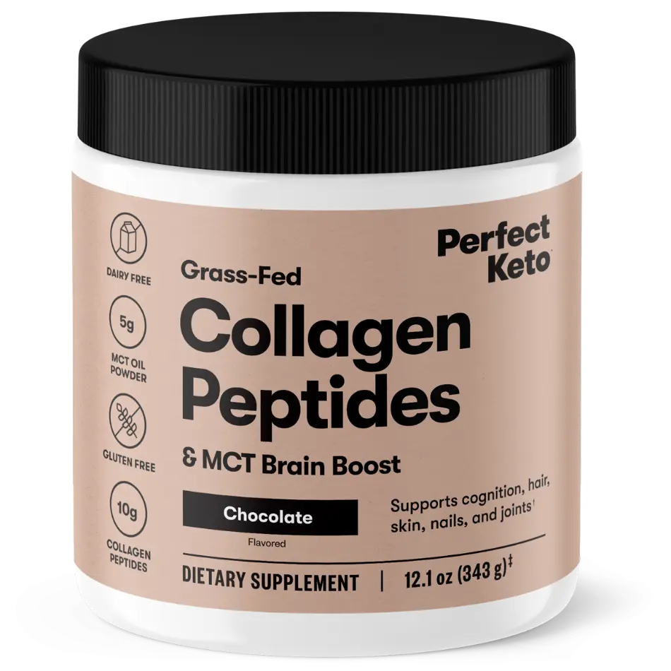 Grass-Fed Collagen Peptides & MCT Brain Boost (formerly Keto Collagen)