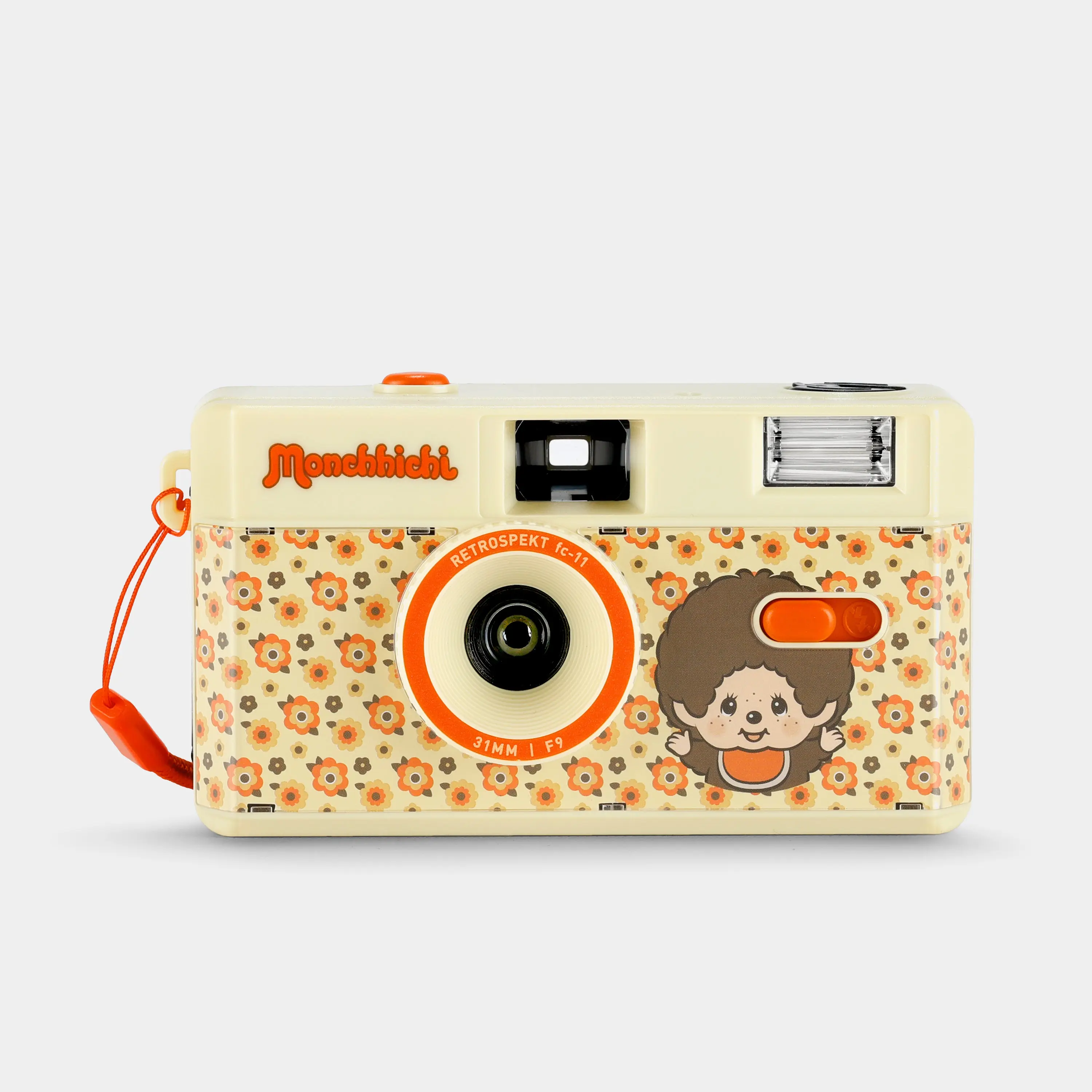 Monchhichi Retro Flowers FC-11 35mm Camera | Built-in Flash |