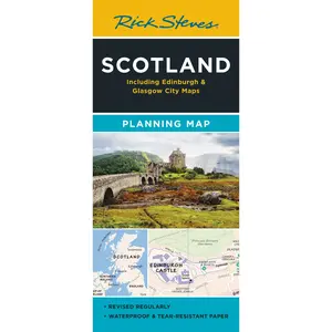 Rick Steves Scotland Planning Map by Rick Steves [Hardcover Book]