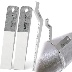 3 count 4" Welding Wedge for Pipe Fitting and Metalwork - Precision Hardened Steel Gap Adjustment for Pipefitter Tools, TIG, Ironworker, Gutter Wedges, Pipe Fitting Tools, Metal Spacers