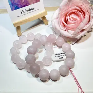 Pink Snowflake Pantom & Matt Rose Quartz