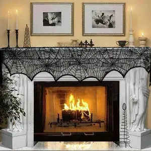 Elegant Spiderweb Lace Mantle ScarfTM