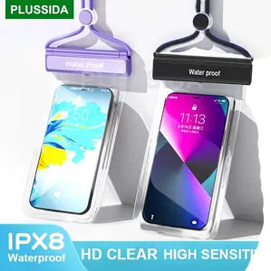 IP68 Universal Waterproof Phone Case Water Proof Bag Cover For iPhone 15 16 17 Pro Max Samsung S25 Ultra S24 Plus Xiaomi poco f5