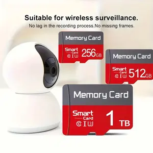 Waterproof Shockproof Micro SD Card with Adapter, Compatible with Kids Instant Cameras, Sports Watch Data Storage, Car Navigation Maps, Video Recording Equipment