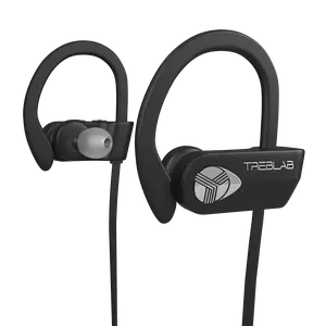 TREBLAB XR500 - Chargeable Bluetooth Earbuds with Expandable Silicone Cable - Audio Charging Headphone Wireless Device