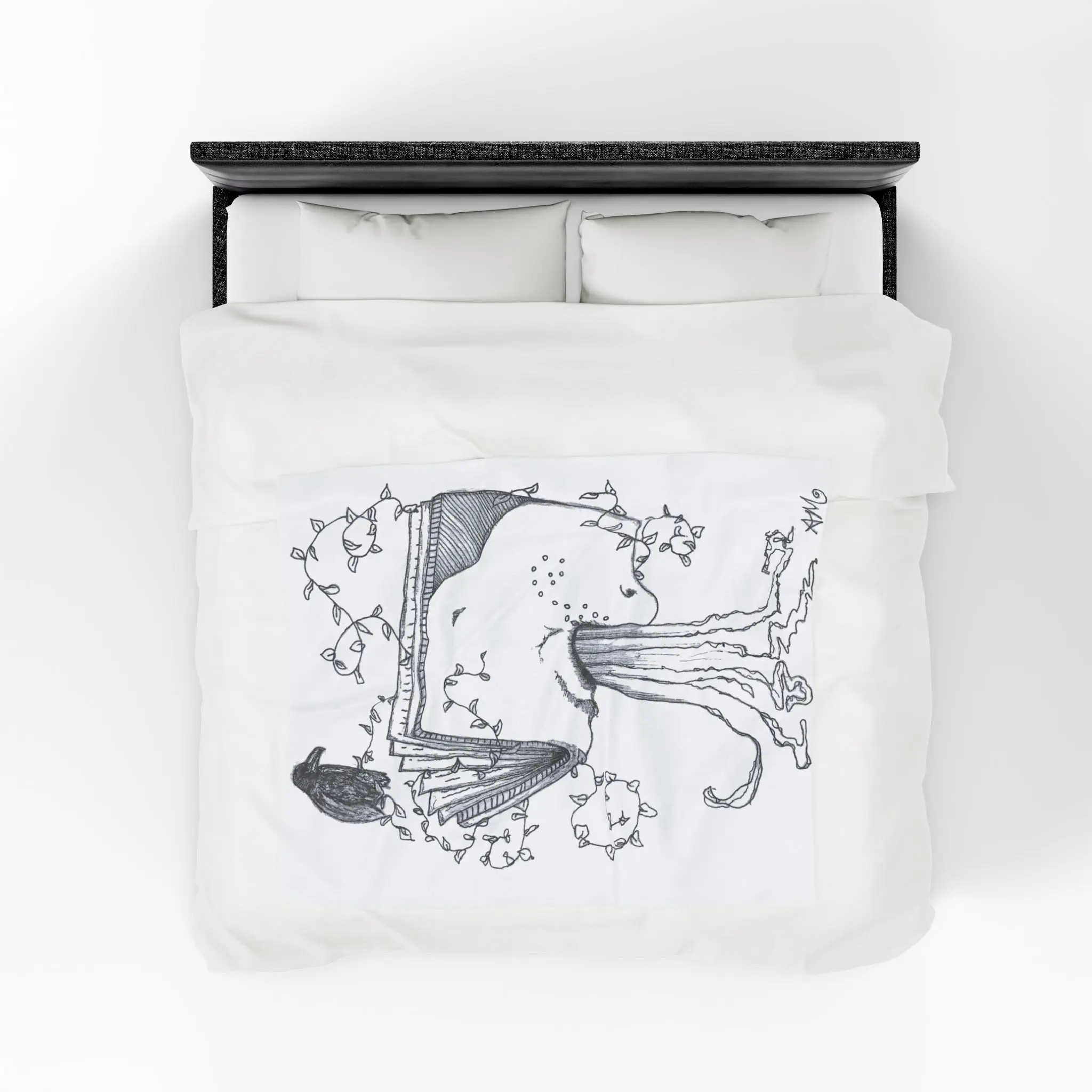 Knowledge is power blanket by A.Maeve