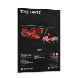 Tory Lanez, Playboy Album Poster Album Cover Print, Music Gift, Music Wall Decor