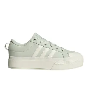 adidas Womens Bravada 2.0 Platform Sneakers Shoes Casual - Green