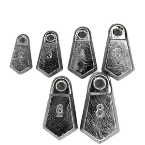 Flat Bank Sinkers 2-5oz (10 Pack) US Made