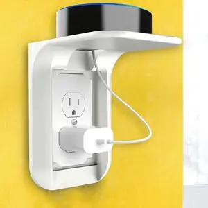 1pc Upgraded second-generation switch socket rack simple wall storage rack mobile phone charging rack minimalist style 1PC
