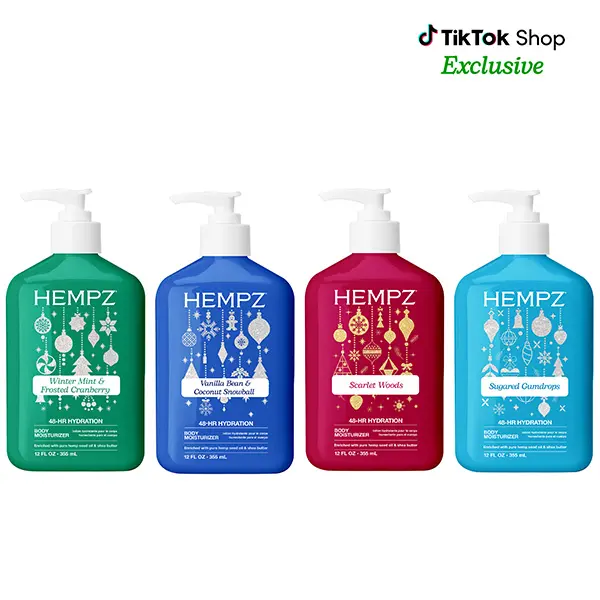 Hempz Exclusive Holiday '26 Moisturizing Body Lotion Bundle