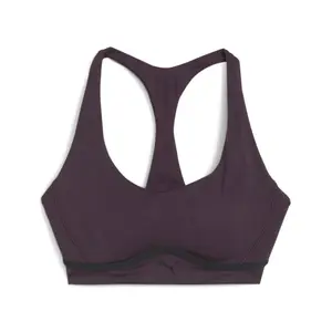 PUMA Womens 4Keeps Cloudspun Sculpting Sports Bra Casual Casual - Purple