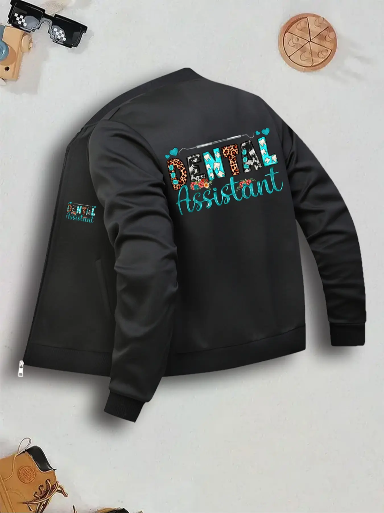 Women's Jacket, Coats, Womenswear, Lady, Multi-Color Options, Elegant Design with Pockets, Perfect for Casual and Medical Staff, Fashionable Casual Outerwears, Long Sleeve Fitted Style