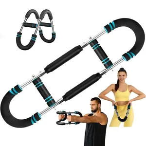 Twister Arm Trainer(70-100LBS), Adjustable Twister Chest Workout Exercise Equipment for Men & Women | Pinch-Free & Anti-Slip | Portable Spring Resistance Forearm Strengthener, Home Fitness Equipment for Enhancing, Upper Body Muscle Builder