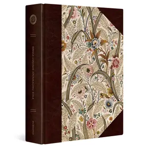 ESV Single Column Journaling Bible, Large Print (Summer Garden) - Bible