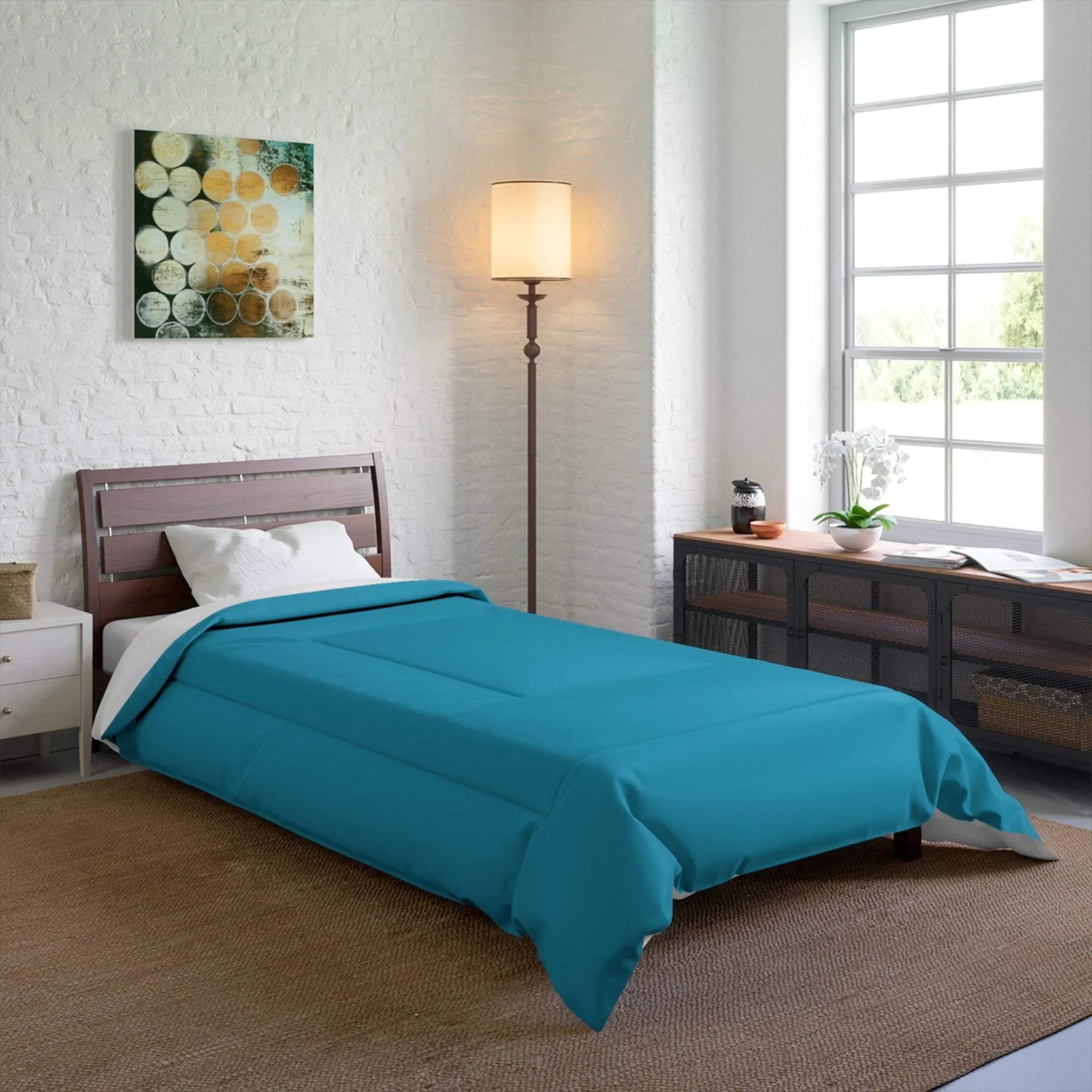 Turquoise Comforter